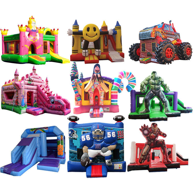 Schloss Party Time Aufblasbare Sprung-Sprung Schloss Rutsche mit CE Bläser und Reparatur-Kits