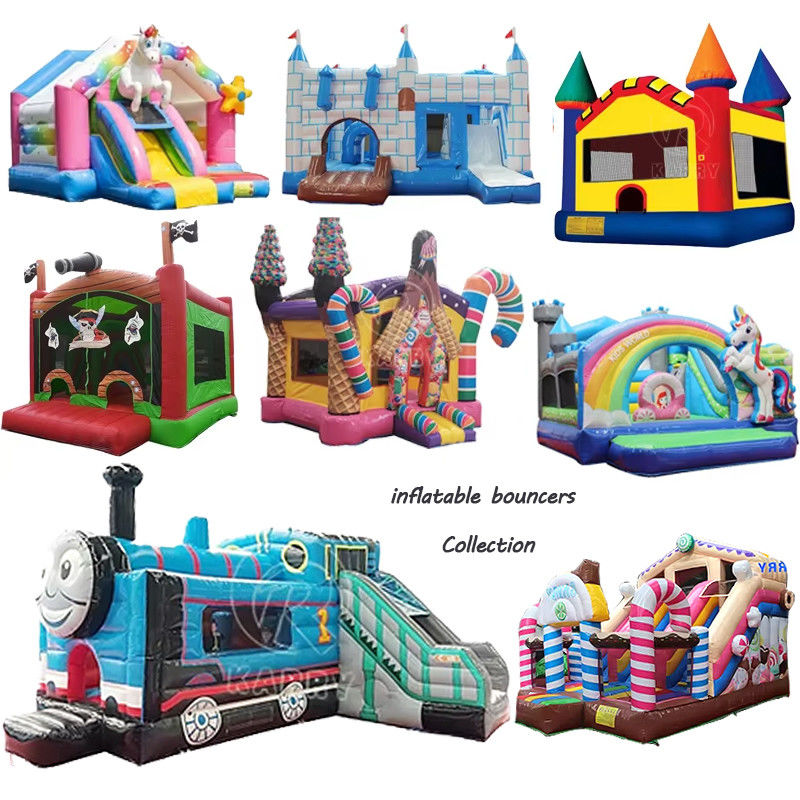 OEM-Professionelle OEM-Service Farbenfrohe aufblasbare Sprung-Springer-Haus Schloss für Kinder